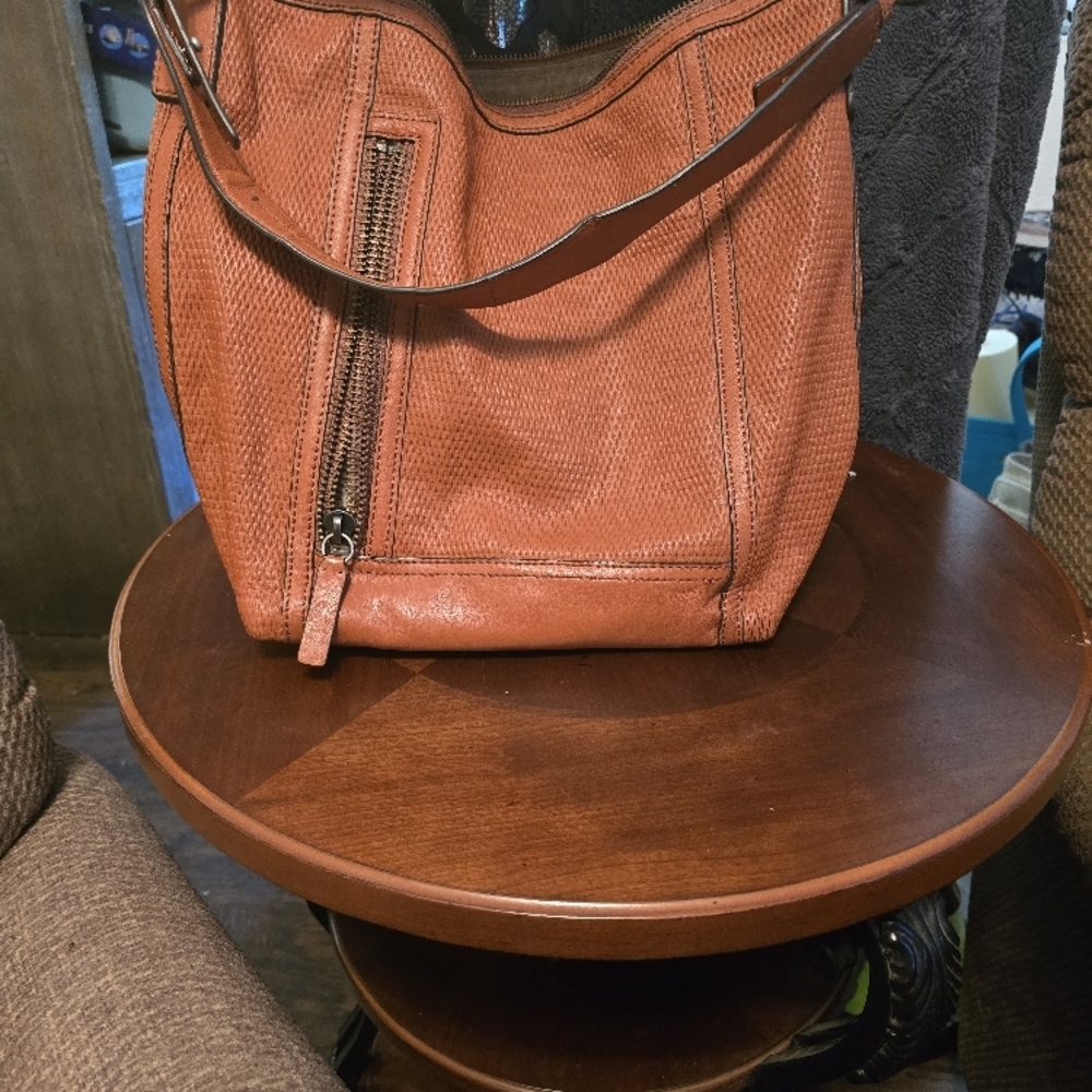 Stylish Tan Leather Bag